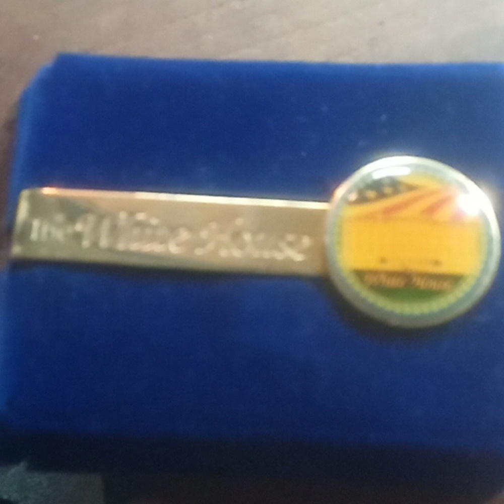 Dressed to impress with this White House tie clip (SKU 633)